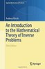 An Introduction to the Mathematical Theory of Inverse Problems