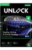 Unlock Level 4 Reading, Writing, & Critical Thinking Student's Book, Mob App and Online Workbook W/ Downloadable Video