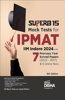 SuperB 15 Mock Tests for IPMAT (IIM Indore) with 7 Previous Year Solved Papers (2023 - 2017) & 5 Online Tests 6th Edition