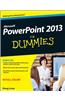 PowerPoint 2013 for Dummies