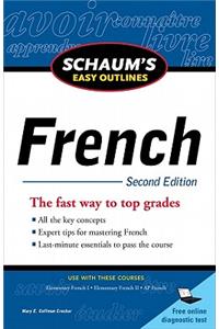 Schaum's Easy Outline of French, Second Edition