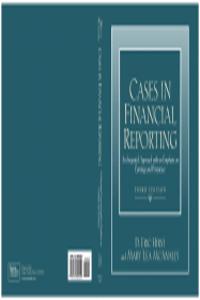 Cases in Financial Reporting