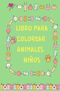 Libro para Colorear Animales Ninos