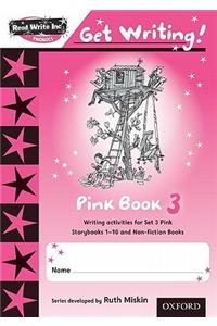 Read Write Inc. Phonics: Get Writing!: Pink 3 Pack of 10