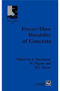 Freeze-Thaw Durability of Concrete