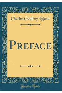 Preface (Classic Reprint)