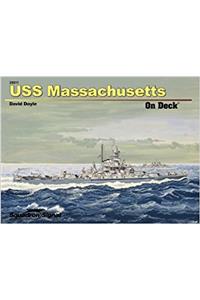 USS Massachusetts on Deck - Op/HS