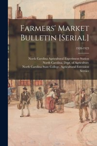 Farmers' Market Bulletin [serial]; 1920-1923