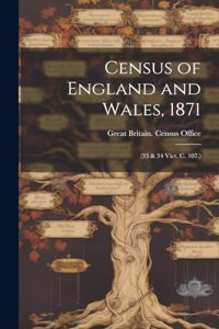 Census of England and Wales, 1871
