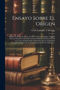 Ensayo Sobre El Orígen
