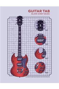 Guitar Tab Blank Sheet Music