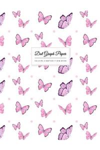 Square Dot Graph Composition Book