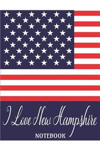 I Love New Hampshire - Notebook