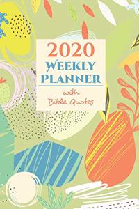 2020 Weekly Planner & Organizer with Bible Quotes