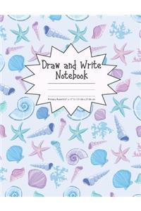 Draw and Write Notebook Primary Ruled 8.5 x 11 in / 21.59 x 27.94 cm