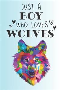Just A Boy Who Loves Wolves