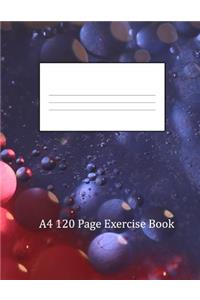 A4 120 Page Exercise Book