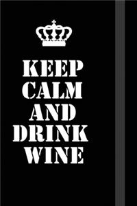 Keep Calm And Drink wine