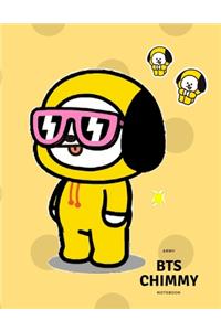Kpop BTS BT21 CHIMMY Yellow Hoodie NoteBook For Boys And Girls
