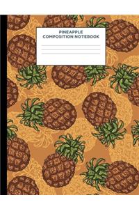 Pineapple Composition Notebook