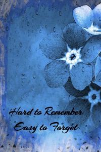 Hard to Remember Easy to Forget