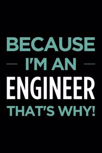 Because I'm an Engineer That's Why