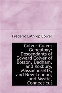 Colver-Culver Genealogy