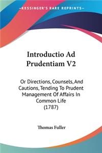 Introductio Ad Prudentiam V2