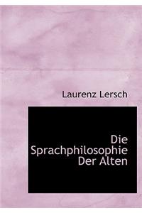 Die Sprachphilosophie Der Alten