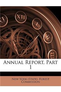 Annual Report, Part 1
