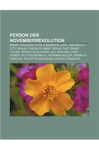 Person Der Novemberrevolution