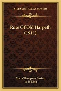 Rose of Old Harpeth (1911)