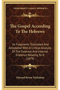 Gospel According To The Hebrews