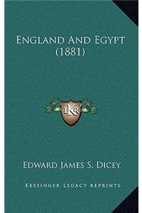 England and Egypt (1881)