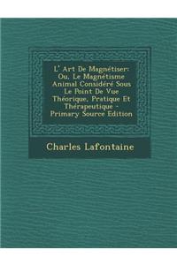 L' Art de Magnetiser