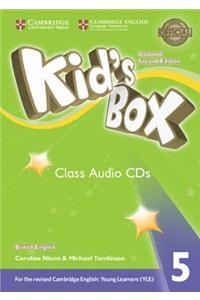 Kid's Box Level 5 Class Audio CDs (3) British English