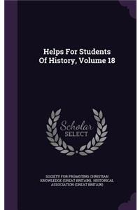 Helps for Students of History, Volume 18