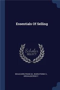 Essentials of Selling