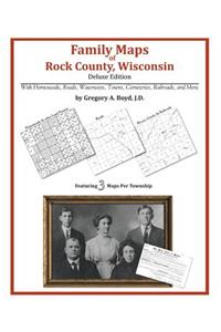 Family Maps of Rock County, Wisconsin