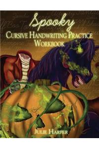 Spooky Cursive Handwriting Practice Workbook