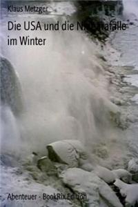 USA und die Niagara-Fälle im Winter