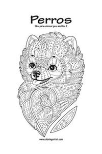 Perros libro para colorear para adultos 2
