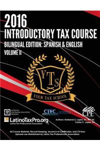 2016 Introductory Tax Course