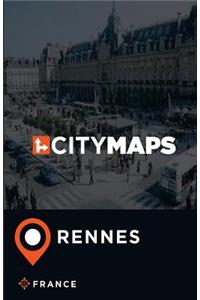 City Maps Rennes France