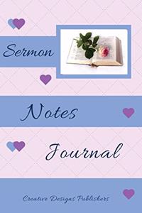 Sermon Notes Journal
