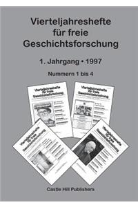 Vierteljahreshefte für freie Geschichtsforschung