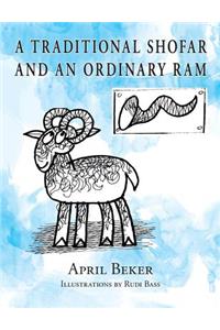 Traditional Shofar and an Ordinary Ram