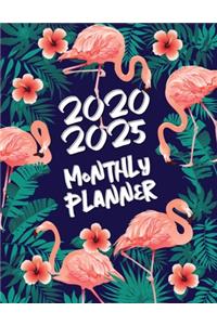 2020-2025 Monthly Planner