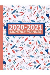 2020-2021 Monthly Planner