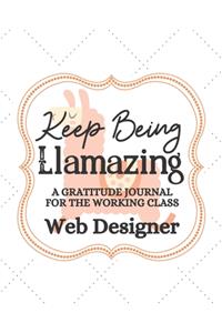 Keep Being Llamazing A Gratitude Journal For The Working Class Web Designer